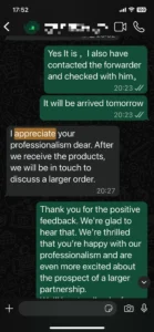 Customer good reviews