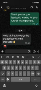 Customer good reviews