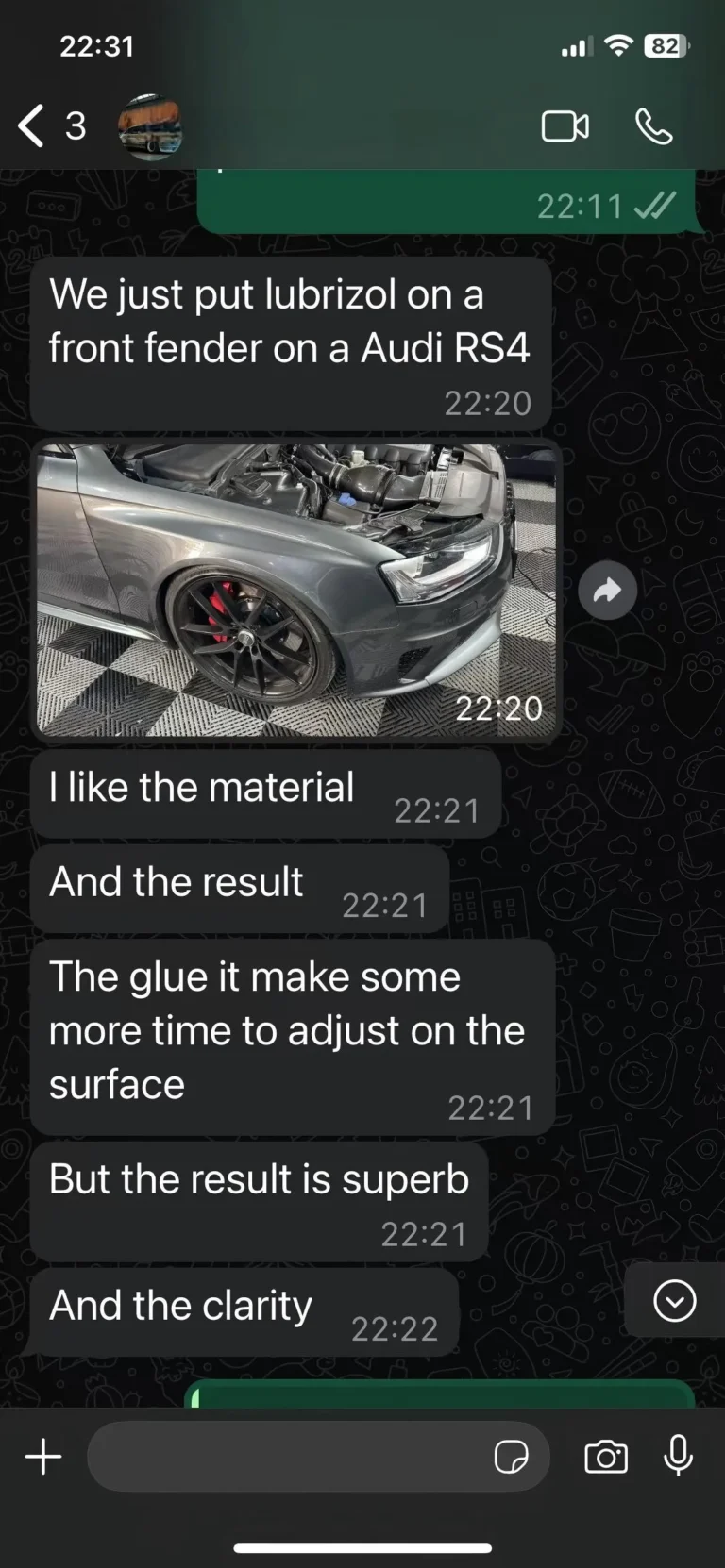 Customer good reviews