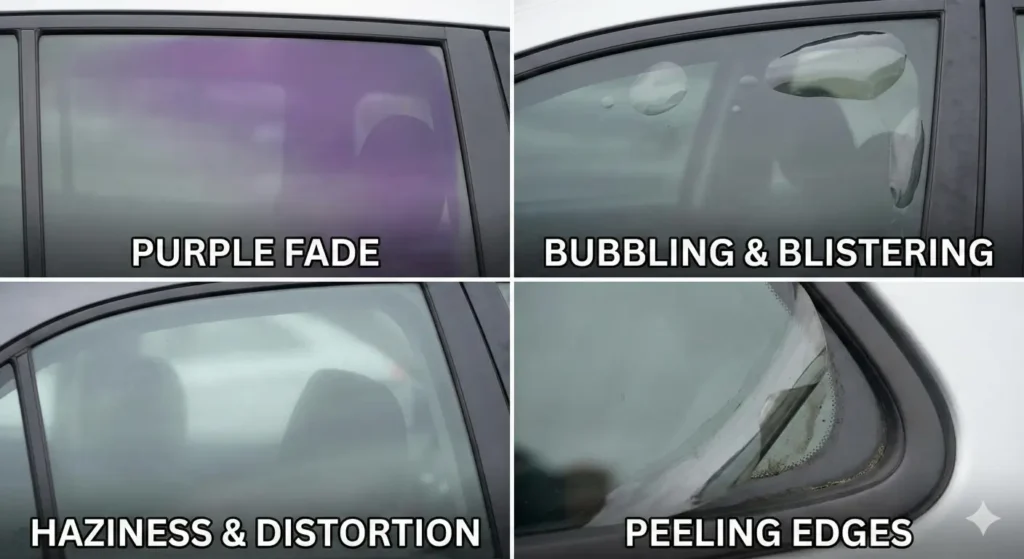 signs to replace the tint
