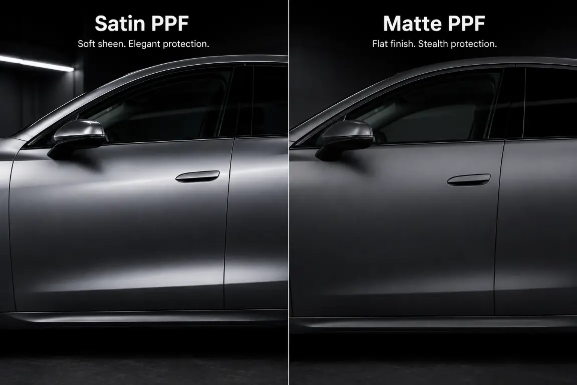 Satin 与 Matte PPF 