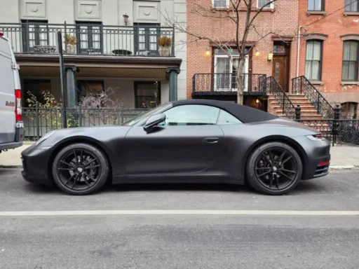 black car matte wrap6