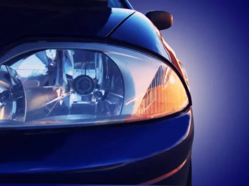 ヘッドライト紫外線保護